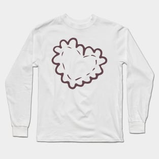 Heart shape cookie Long Sleeve T-Shirt